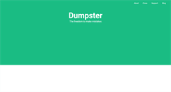 Desktop Screenshot of dumpsterapp.mobi