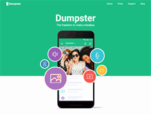 Tablet Screenshot of dumpsterapp.mobi